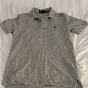 Polo by Ralph Lauren Kids Light Gray Polo Shirt